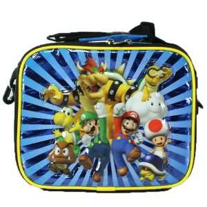  Super Mario insulated lunch bag Luigi Bowser Toad Goomba 