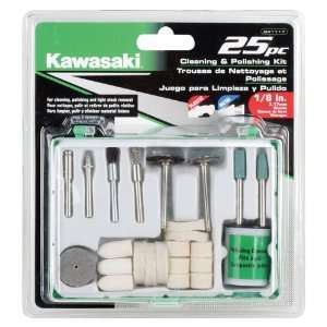  Kawasaki 841117 Cleaning and Polishing Kit 25 Pieces