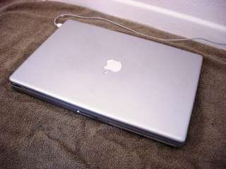 Apple PowerBook G4 15.2 Laptop, 1 GB RAM, 1.67 MHZ, 100 GB HD  