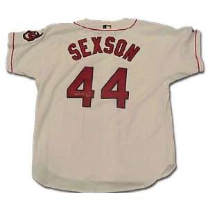  Richie Sexson Cleveland Indians Autographed Jersey: Sports 