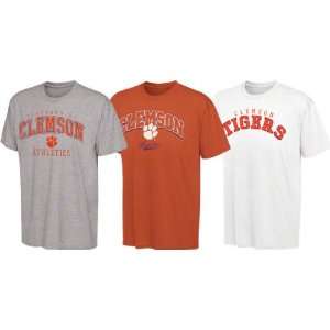  Clemson Tigers T Shirt 3 Pack