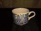 churchill england blue willow coffee cup oriental expedited shipping 