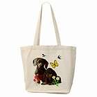 DACHSHUND DOG COTTON CANVAS SHOULDER TOTE BAG TOTES NEW