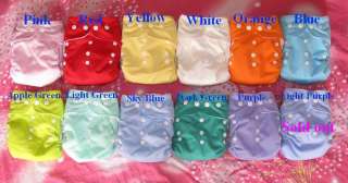 21 Rainbow BB Pocket Diapers/Nappies with 42 inserts  