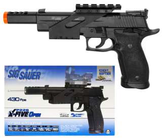 Sig Sauer P226 X FIVE Open CO2 Airsoft Hand Gun 430 FPS 806481285185 