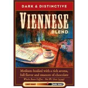 The Coffee Bean & Tea Leaf Viennese Medium body rich aroma mellow 