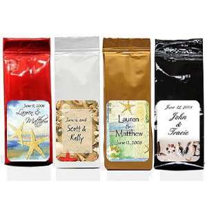   Beach Theme Soft Pack Coffee Wedding Favors: Health & Personal Care