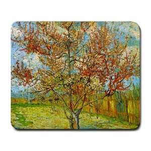 Pink Peach Tree in Blossom Reminiscence of Mauve By Vincent Van Gogh 