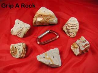 75 Real Rock Screw On Rock Climbing Wall Hand Holds  