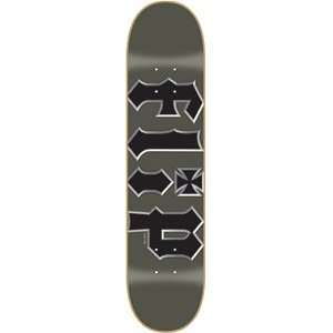  Flip Metal Head Logo Skateboard Deck   7.75 x 31.625 
