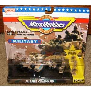   : Micro Machines Missile Command #7 Military Collection: Toys & Games