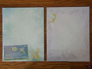 Disney Tinkerbell Fairy Computer Paper Scrapbook Sheet  