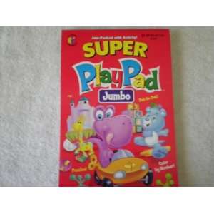  Super PlayPad Activity Book ~ Dino & Bear Cover 2009 Toys 