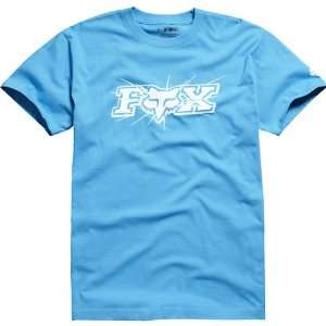 Fox Racing Tempered Mens Short Sleeve Racewear T Shirt/Tee   Electric 