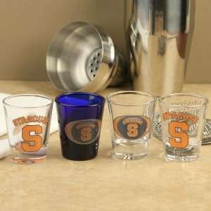    Syracuse Orangeman 4 Pack Shot Glass Set