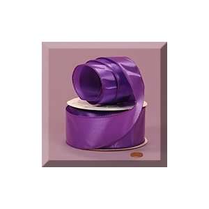   50yd Purple Double Face Satin Ribbon: Health & Personal Care
