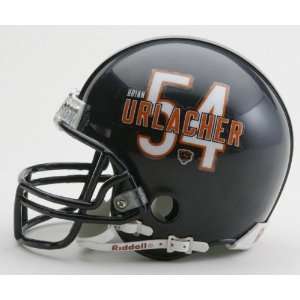 Brian Urlacher Chicago Bears Replica Riddell Mini Helmet:  