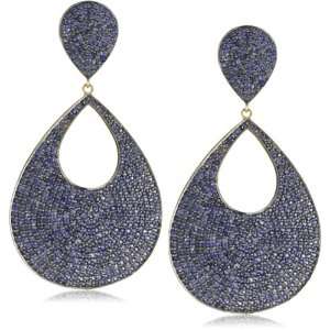 Shery Shabani Red Carpet Blue Sapphire Pear Drop 
