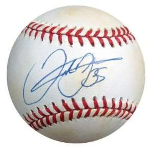  Autographed Frank Thomas Baseball   AL PSA DNA #P41513 