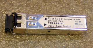 Finisar FTRJ 8519 7 850nm SFP GBIC Transceiver  
