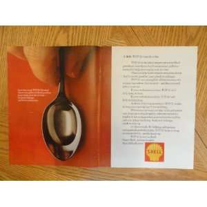  Shell oil 1971 magazine ad,TCP/2/spoon. full 2 page center 