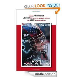 Hockey Legend Myth & Verse Artica Burr  Kindle Store
