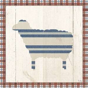  Americana Sheep by Sarah Adams 10x10