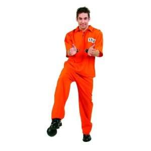  Adult Convict Costume Size X large (44 48) Everything 