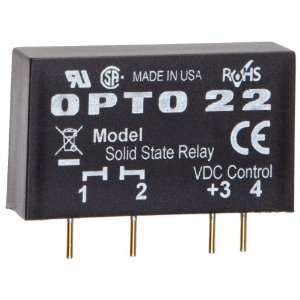 Opto 22 MP120D2 MP Model DC Control Solid State Relay, 120 VAC, 4000 