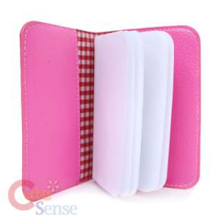 Sanrio Hello Kitty Card Holder / Wallet Leather : Pink  
