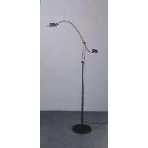  PLC Lighting Bisou Floor Lamp in Silver Finish   99555 SL 
