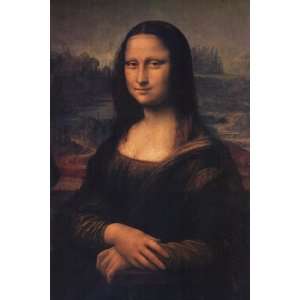  Mona Lisa by Leonardo Da Vinci 24x36: Home & Kitchen