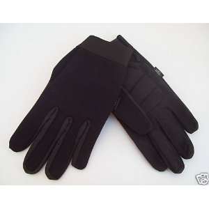   Biker Black Gel Palm Mechanics Gloves Large: Everything Else