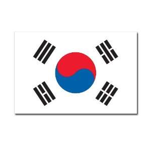   Country Flag bumper sticker decal with SOUTH KOREA FLAG: Automotive