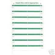 QUILL 7 33807 Self Adhesive Folder Labels, GREEN  