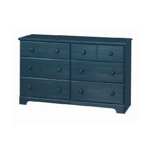  Blueberry 6 Drawer Dresser Country Style