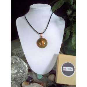  Orgone Orange Sacral Energy Protection Amulet Pendant 