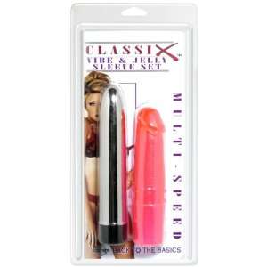  Classix Vibe with Jelly Sleeve Set, Pink, Silver, Black 