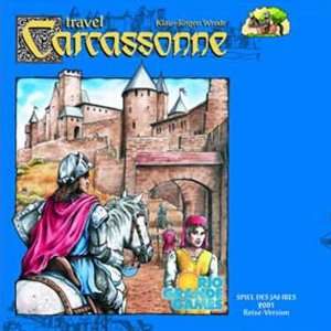  Rio Grande Games Carcassonne Travel edition: Toys & Games