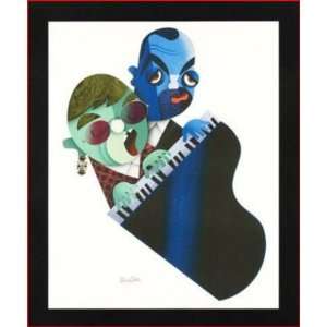 DAVID COWLES BILLY AND ELTON 220/300 Limited Edition 16X 20 Giclee 