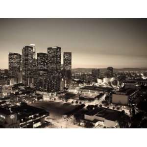  California, Los Angeles, Skyline of Downtown Los Angeles 