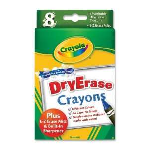  Crayola Dry Erase Crayon: Toys & Games