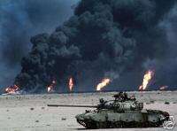 Desert Storm Oil Well Fire S. Iraq Army Corps Engineer  