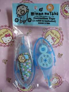 Sanrio Minna No Tabo Stationery Correction Tape Refill  