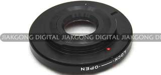 CANON FD Lens to NIKON SLR Mount Adapter Infinity focus  