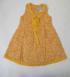 ISABEL GARRETON Cotton Yellow Sundress Newborn Size 9M  