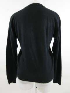KERRI N KELSEY Black Button Front Cardigan Sweater Sz S  