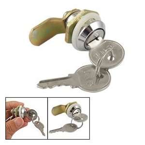   Door Metal Single Point Security Cam Lock w 2 Keys