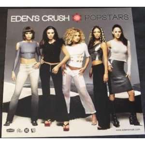  Edens Crush   Popstars (Double Sided Poster / Flat 