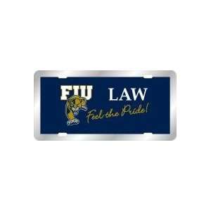    License Plate   LASER COLOR FROST FIU LAW